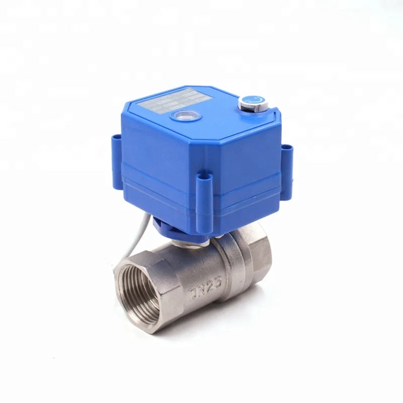 Rohs  NSF61 Water Drinking 2 Way CWX-15N Mini Electric Actuator Motor Operated Ball Valve