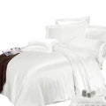 Luxury Silk Bedding Sets 4 Pcs 19MM Silk  Duvet Cover  Sets 100%  6A Mulberry Silk California King Size
