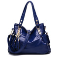 Fashion Middle Age Mum Lady Soft PU Leather Big Size Women Shoulder Bag