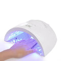 Customize Logo Wireless Rechargeable Portable UV LED Nail Lamp for Professional Nail Salon