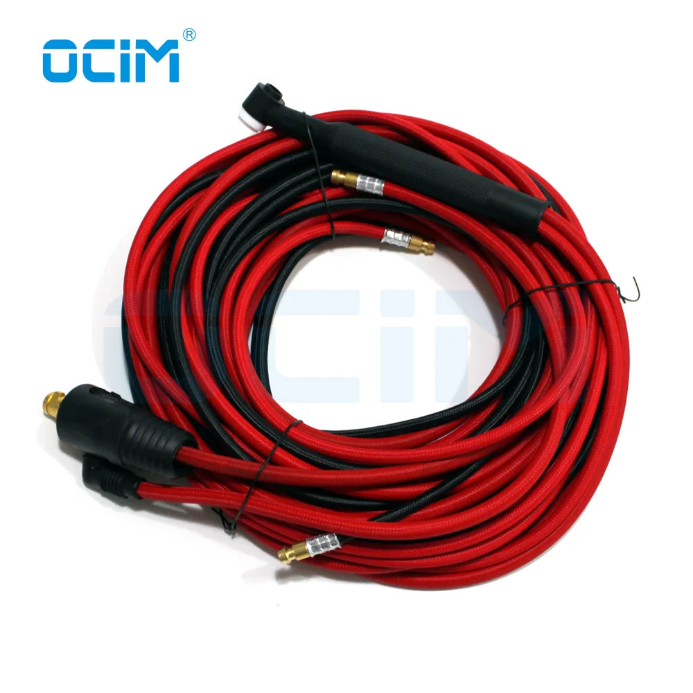 OCIM WP20 Series 250 Amp Water Cooled TIG Torch 4m/12ft Length ODM OEM Customizable