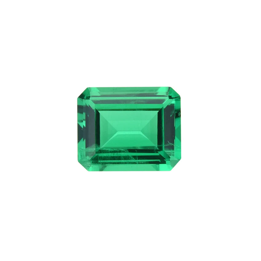Wholesale Price Lab Created Emerald Loose Gemstones Green Color Columbian Emerald Price Per Carat