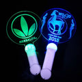 Customized LOGO Acrylic Led Stick/wand/baton for Partyeventweddingholiday  3 Modes Flashes Led Stick