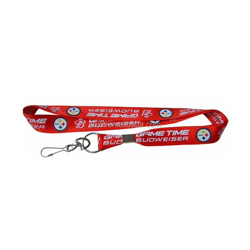Nylon Glitter Lanyard