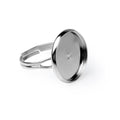 16mm Inner Blank Cabochons Ring Findings Jewelry