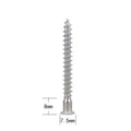 M7 Hex or Pozi Drive Countersunk Head Furniture Confirmat Screws