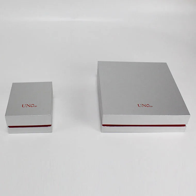 New Arrival Customized Elegant Printing 'Jewelry' Box Rectangle Shape with Square Pattern Price-Model E23176