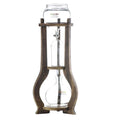 Z Cold Brew Water Drip Coffee Maker 5-8cup Wood Rack Cold Drip Tower BD7