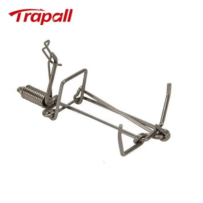 Outdoor Garden Solid Stainless Steel Coil Spring Eco-Friendly Effective Gopher Killer Mole Trap