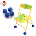 Prodigy CP12 Round Shape Flexible Baby Safety Feet Protector Custom Size Chair Leg Covers Wedding Beach Style Protective Covers