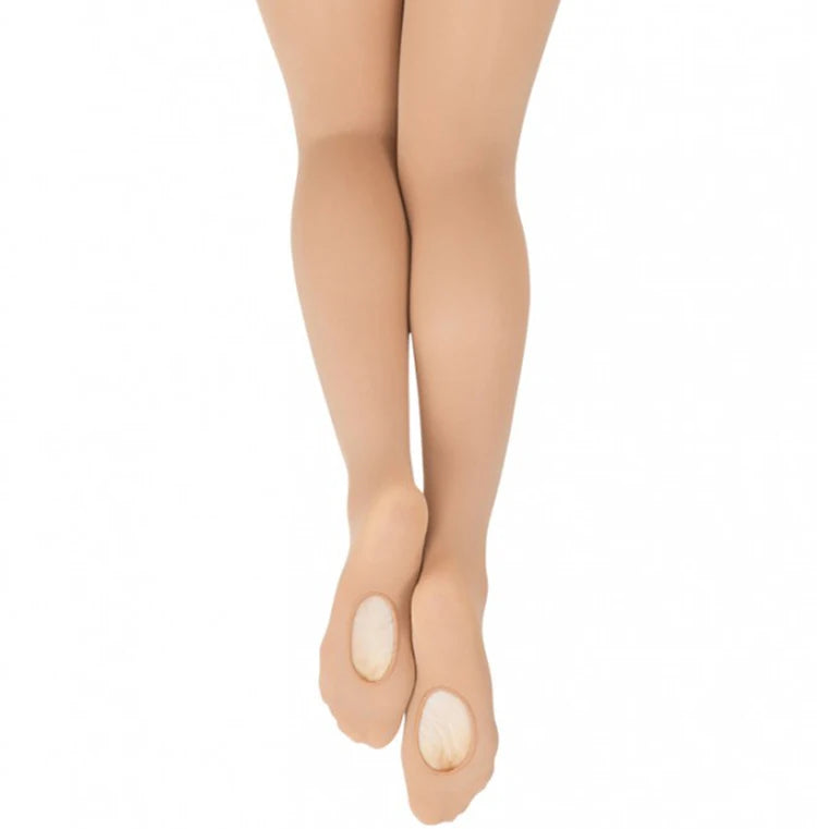 Professional High Quality Free Sample Tan Convertible Dance Ballet Tights Girls