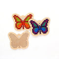 Modern Embroidery butterfly Wooden Cross Stitch