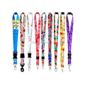 Custom Printed Polyester Lanyard with Logo Cheap Promotion Nylon Material