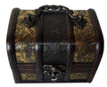 Top Factory Mini Wedding Door Gift Chest Vintage Wooden Jewellery Case Treasure Box Wall Wood Crafts Wooden Boxes Wall Signs