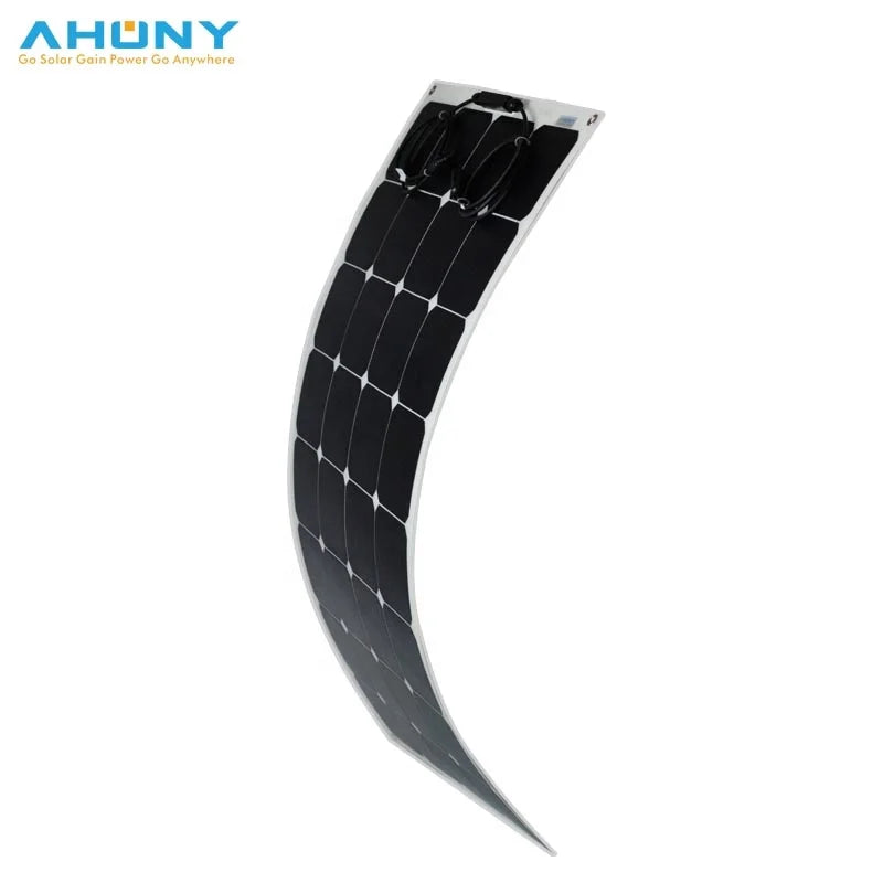 Factory Wholesale Ahony Power eGO S135W 135W PERC Mono ETFE Flexible Solar Panel High-Efficiency 22.6% 1 Year Warranty