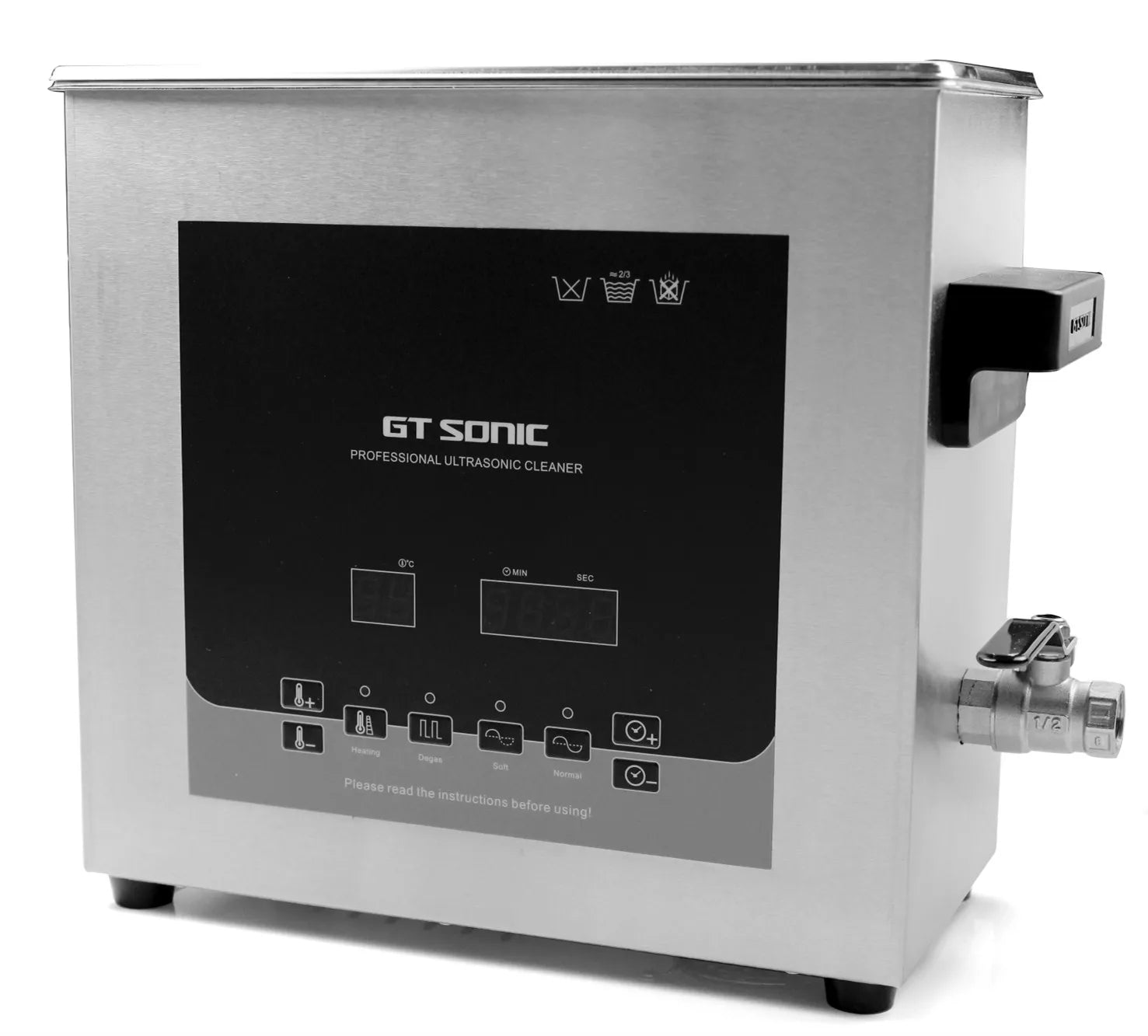 GT-D6 6L Electric Digital Automatic 40KHz Ultrasonic Bath Cleaning Jewelry Watch Glasses Hot Water Industrial Ultrasonic Cleaner