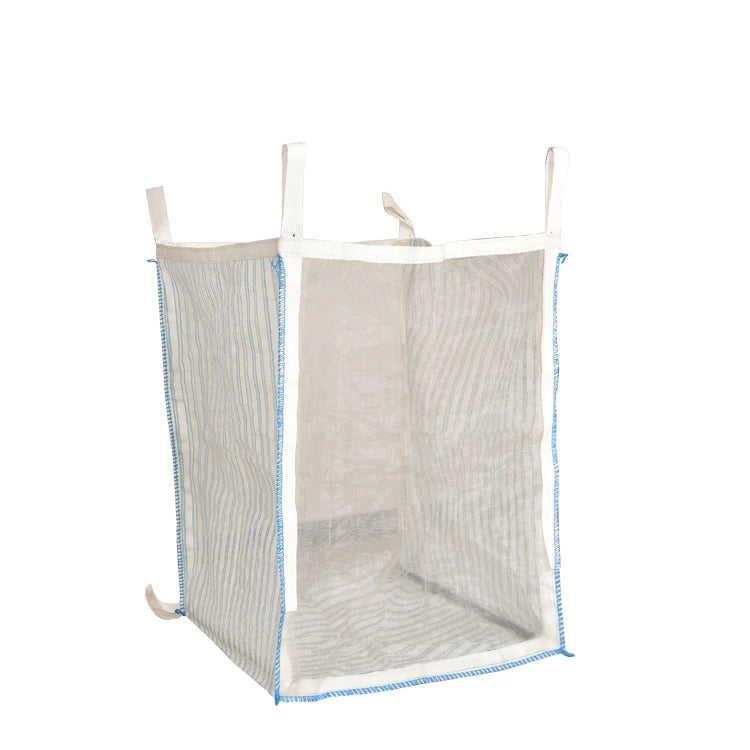 EGP Vent Ventilate Jumbo Firewood Bag Breathable Customized Dimension Big Bag for Vegetables Agriculture 1000kg 1200kg 1500kg