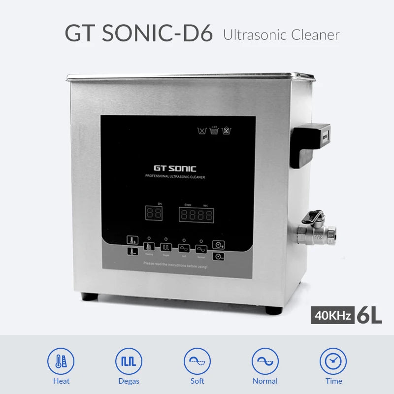 Amari Vinyl Record Benchtop Ultrasonic Cleaner with SUS304 tank