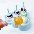 Wholesale Customization Safe Silicone Ice Pop Mold DIY Ice Cream Mold Mini Size Popsicle Mold
