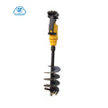 mini excavator earth drilling auger construction from yantai jiangtu brand