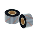 40mm*300m Premium Wash Care Ribbon on Satin Printed Label Thermal Transfer Resin Black Printer Ribbon Compatible Customized 300m