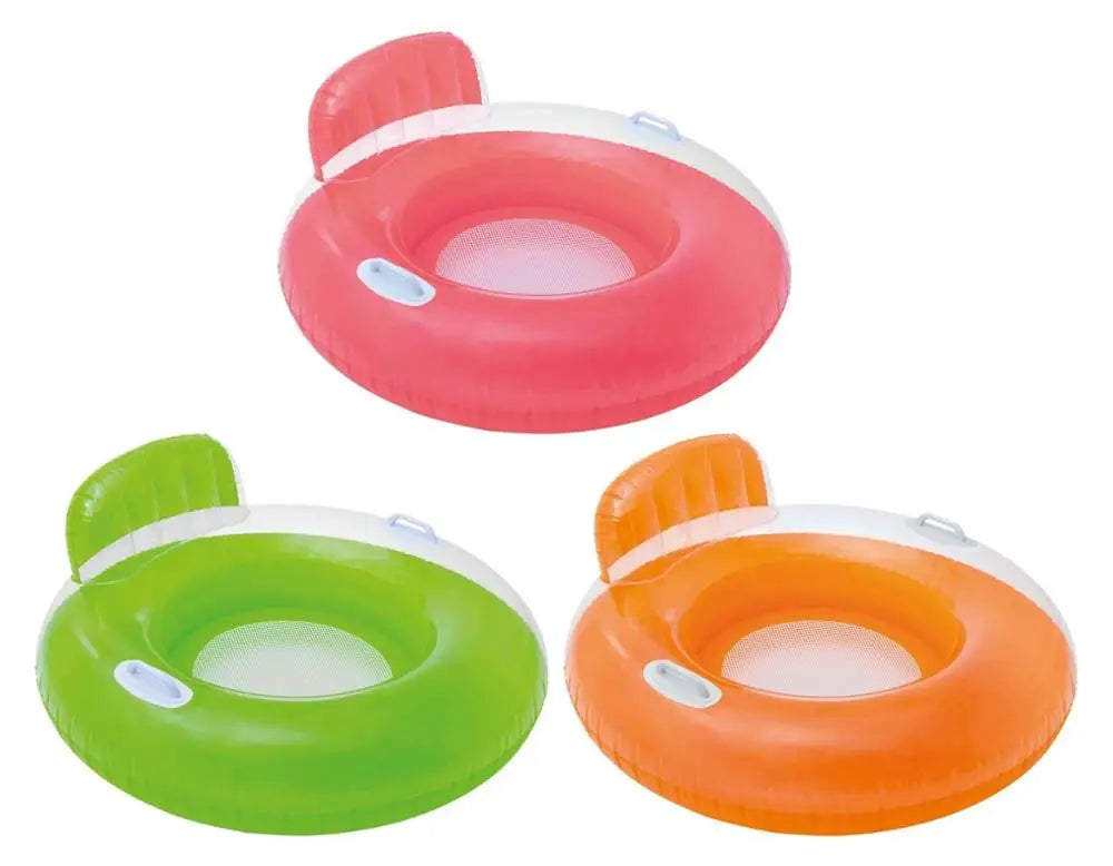 INTEX 56512 Candy Color Inflatable Swimming Pool Floating Lounge Chair
