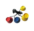Set of 4 Sizes Jumbo Rubber Home Range Ball Training Practice Winter Golf Tees