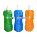 Foldable Sports Water Bottle Plastic Drinkware for Active Lifestyle