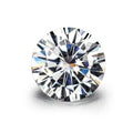 China Starsgem Loose Mossanite Diamond 10 mm Round 4 Carat Synthetic Moissanite Gemstone