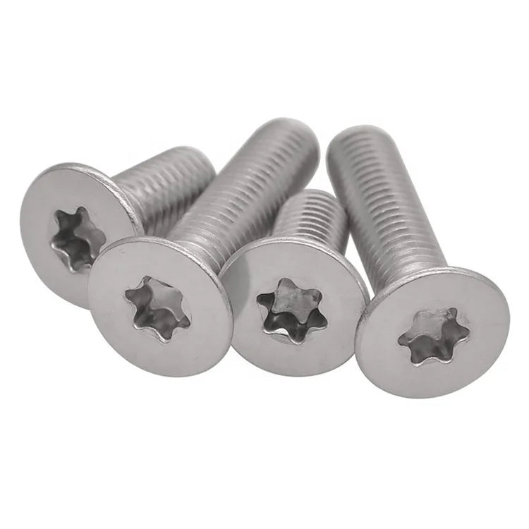 Factory Price M5 M6 M8 Cnc Machine Torx Head Bolt Torx Flat CSK Head Security Bolt Anti Theft Bolt