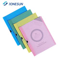 A4 PP Plastic Report Cover Transparent Presentation Folder with Sliding Bar