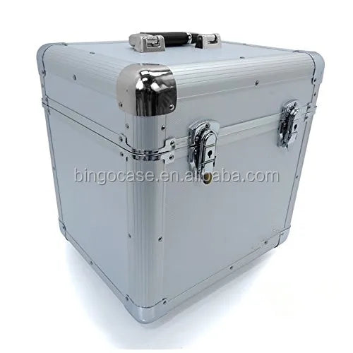 Stable Quality Aluminum DVD Carry Case LP80 12" LP Vinyl Record Case