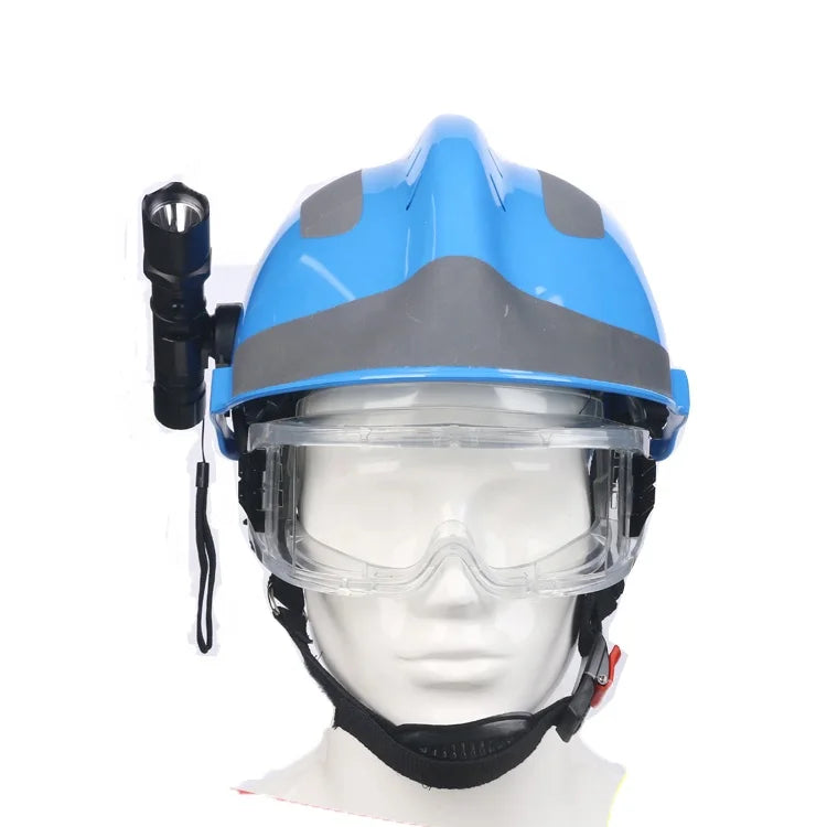Fire Fight Safety Helmet Red Fire Retardant Reflective Helmet