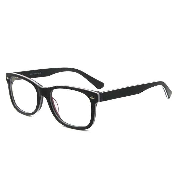 Clear Stock Unisex Acetate Optical Frame Glasses Economical Square Rectangle Eyewear Multi-Colors Mens Square Eyewear Frames