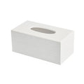 Hot Sell Creative Handmade Eco-friendly Waterproof White Ashtree Wood Japandi Style Tissue Box