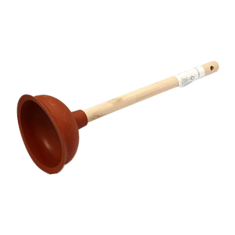 Wooden Handle Toilet Plunger TPR Sucker Length 35cm 41cm 33cm