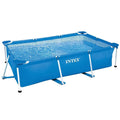 Intex 28270 220''x 150''x 60'' Metal Frame Swimming Pool Family Rectangular Agp  Pool
