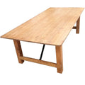 Rustic French Country Solid Pine Wood Dining Table Vintage Farmhouse Kitchen Furniture
