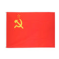Wholesale 100% Polyester Stock Outdoor Flying USSR Russia Flag of Soviet Union EN-71 Certified Digital Printed