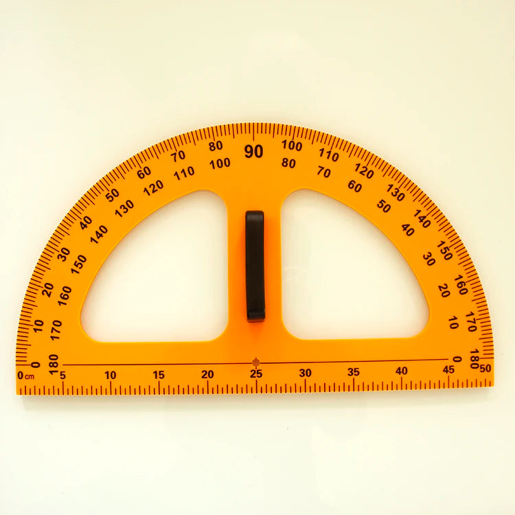 50cm Plastic Removable Handle Teaching Protractor
