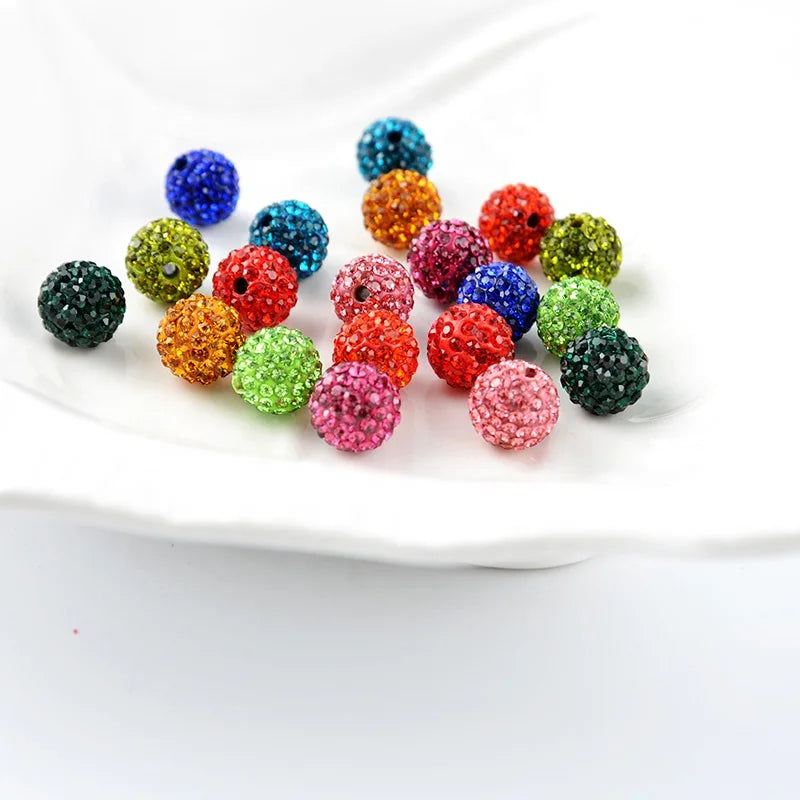Wholesale Manufacturer Top Good Quality Crystal Pave Rhinestone Beads
