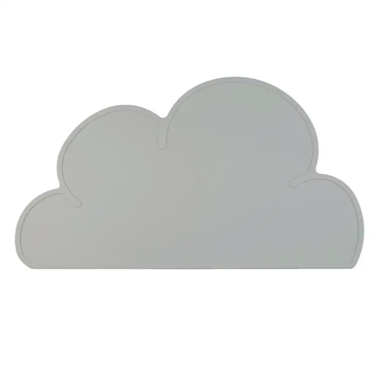 Cloud Shape Silicone Place Mat Easy to Clean Dinnerware Table Mat