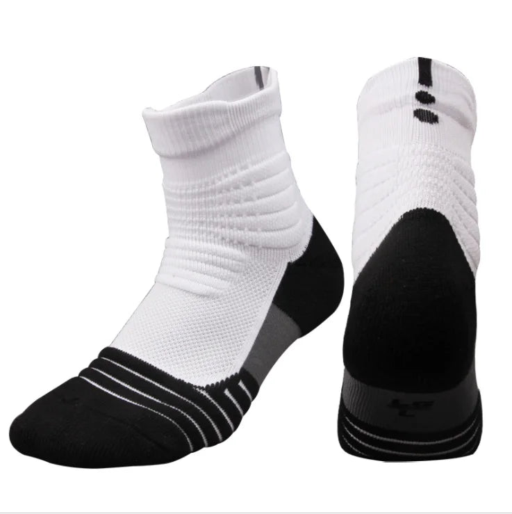 Custom logo 100 Cotton Basketball Baseball Sports Socks