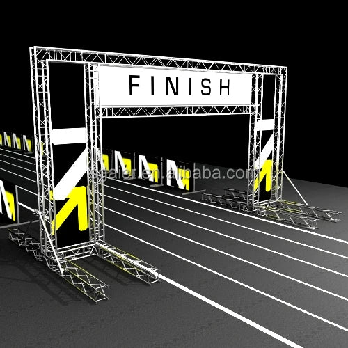 Starting Line Truss Systems Finish Line Truss Systems for Marathons and Other Racing Events