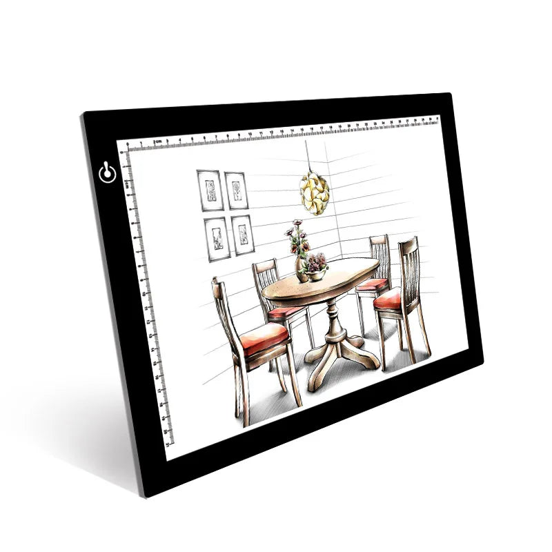 A0 A1 A2 A3 A4 Art Craft Tracer Illustration Board Interface Micro UBS Led Tracing Light Pad Drawing Tablet Whiteboard JSK-A3-2A