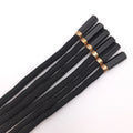 Factory-Best Eco-Friendly Flat Design 100% Polyester Drawcord Transparent Plastic/Metal Tips Home Textile Bags Shoes Garment