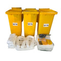 Safety Efficient 100% pp Oil Spill Kit with Wheelie Bins