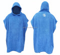 Adult Hooded Surf Poncho Microfiber Beach Towel Changing Robe