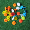 Customized Logo Printed Plastic 17mm Golf Ball Marker Plastic Position Ball Marker