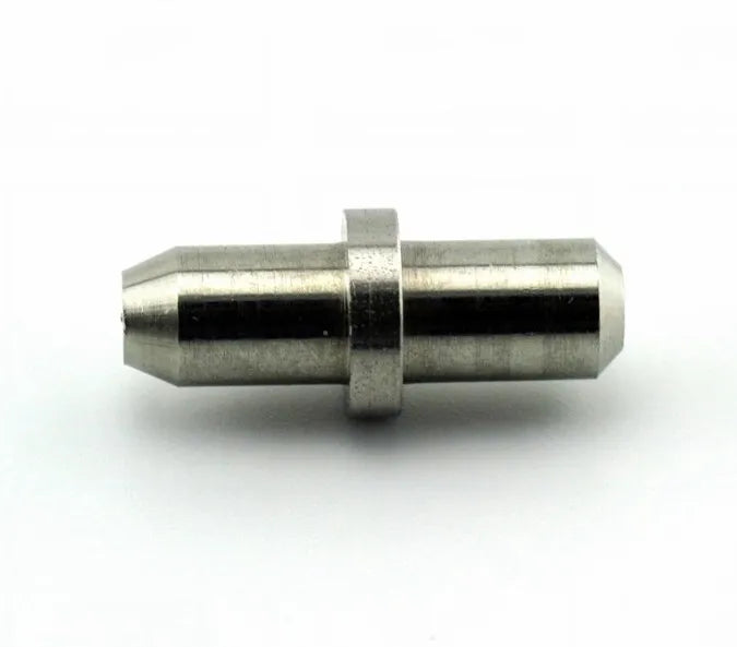 Solid Round Alloy Stainless Steel Shaft Stepped Dowel Pin with Nickel Plated Finish 2-50mm Length